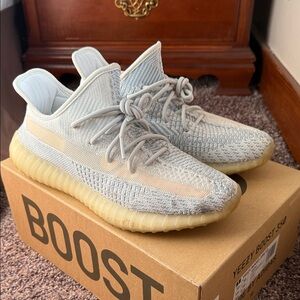 Yeezy Boost 350 V2 in Light Gray and Cream
